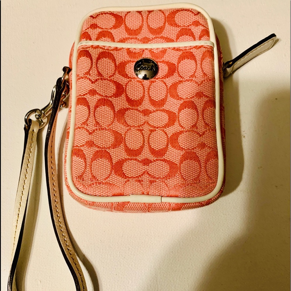 COACH SMALL PHONE/CAMERA BAG